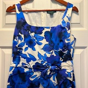 Blue and White Ralph Lauren dress